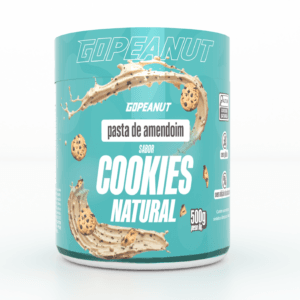 Pasta de amendoim - sabor cookies natural - 500g