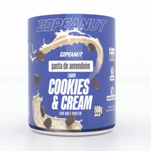 Pasta de amendoim - sabor cookies cream - 500g