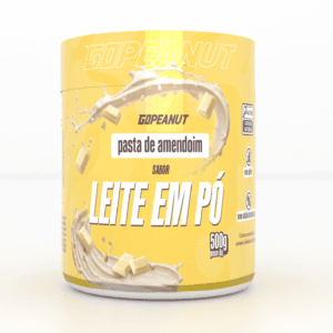 Pasta de amendoim - sabor leite em pó - 500g